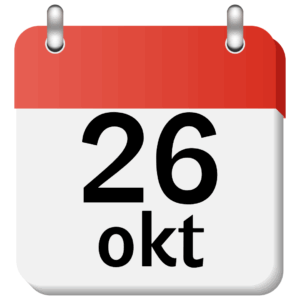 Standaard ticket: Antwerpen 26 oktober